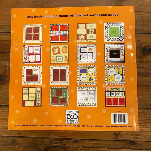 Power Page Instant Scrapbook Set of 5 Spring, Summer, Fall, Winter, School Days - Picture 8 of 16